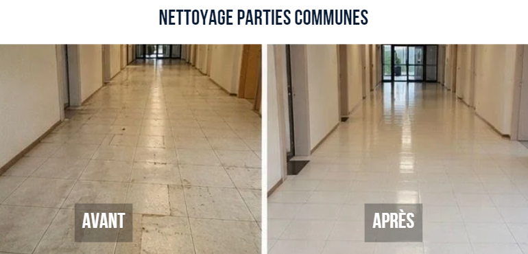 Nettoyage des parties communes